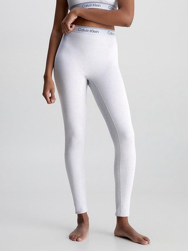 Calvin Klein USA 7/8 Gym Womens Leggings White 5789426-OB